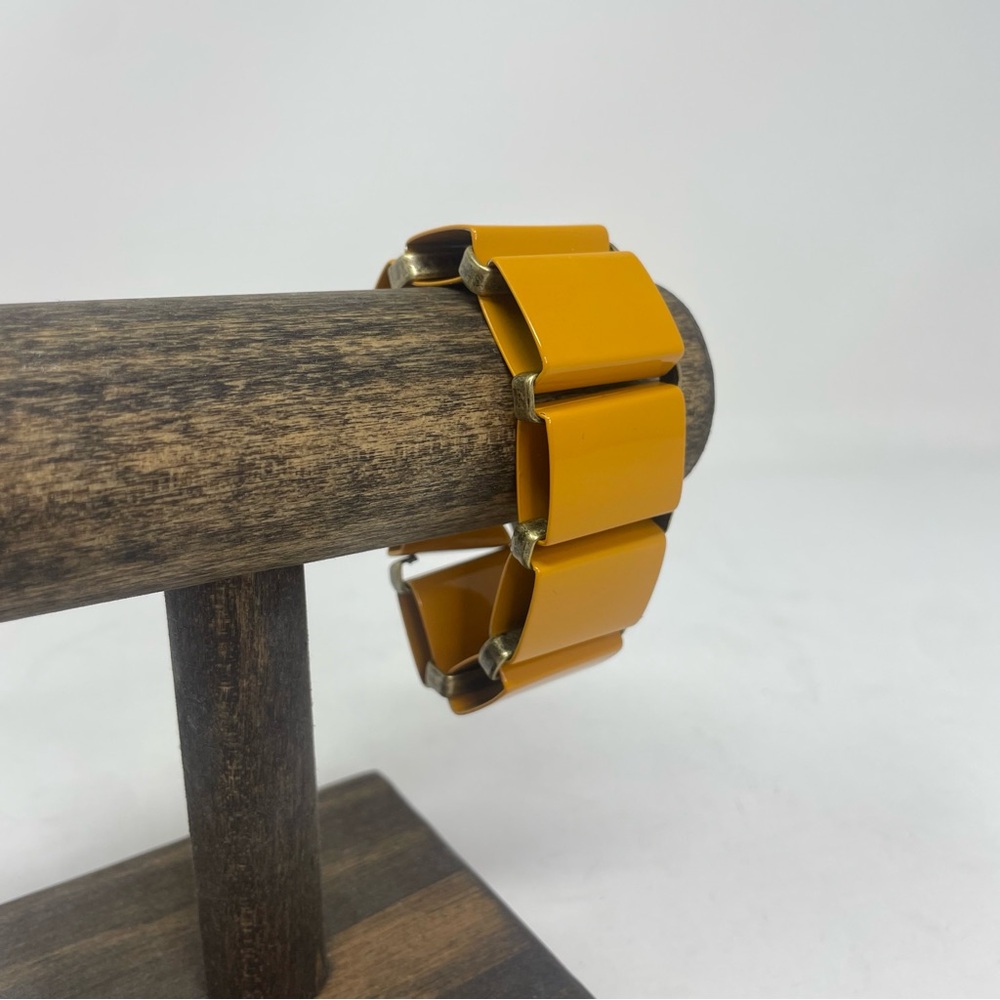 NWOT J. Crew Jumbo Link Metal Enamel Bracelet
